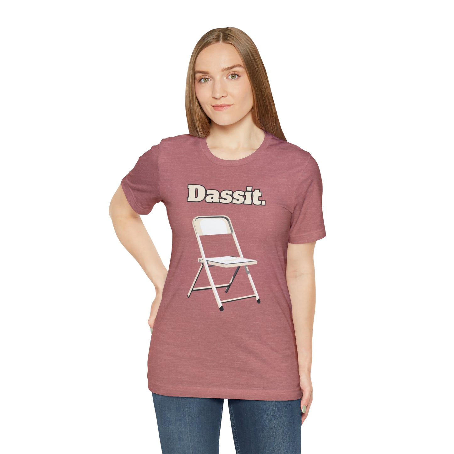 Dassit. White Chair Edition. Unisex T-Shirt