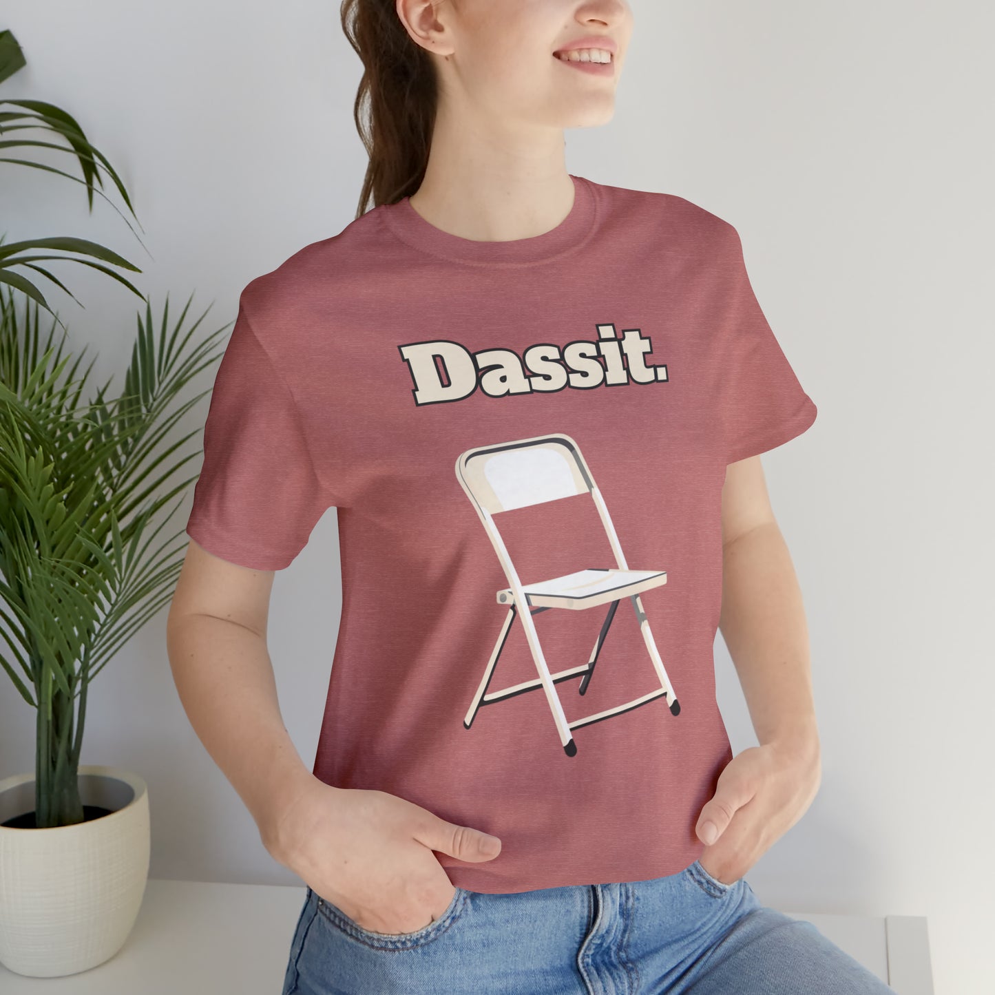 Dassit. White Chair Edition. Unisex T-Shirt