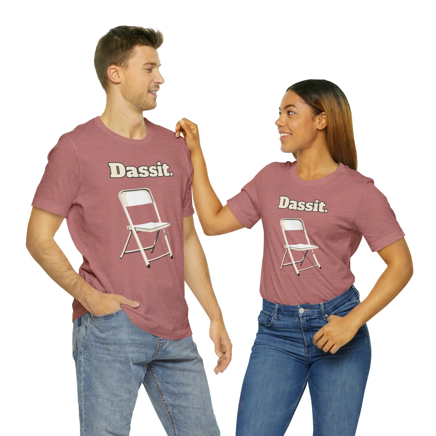 Dassit. White Chair Edition. Unisex T-Shirt