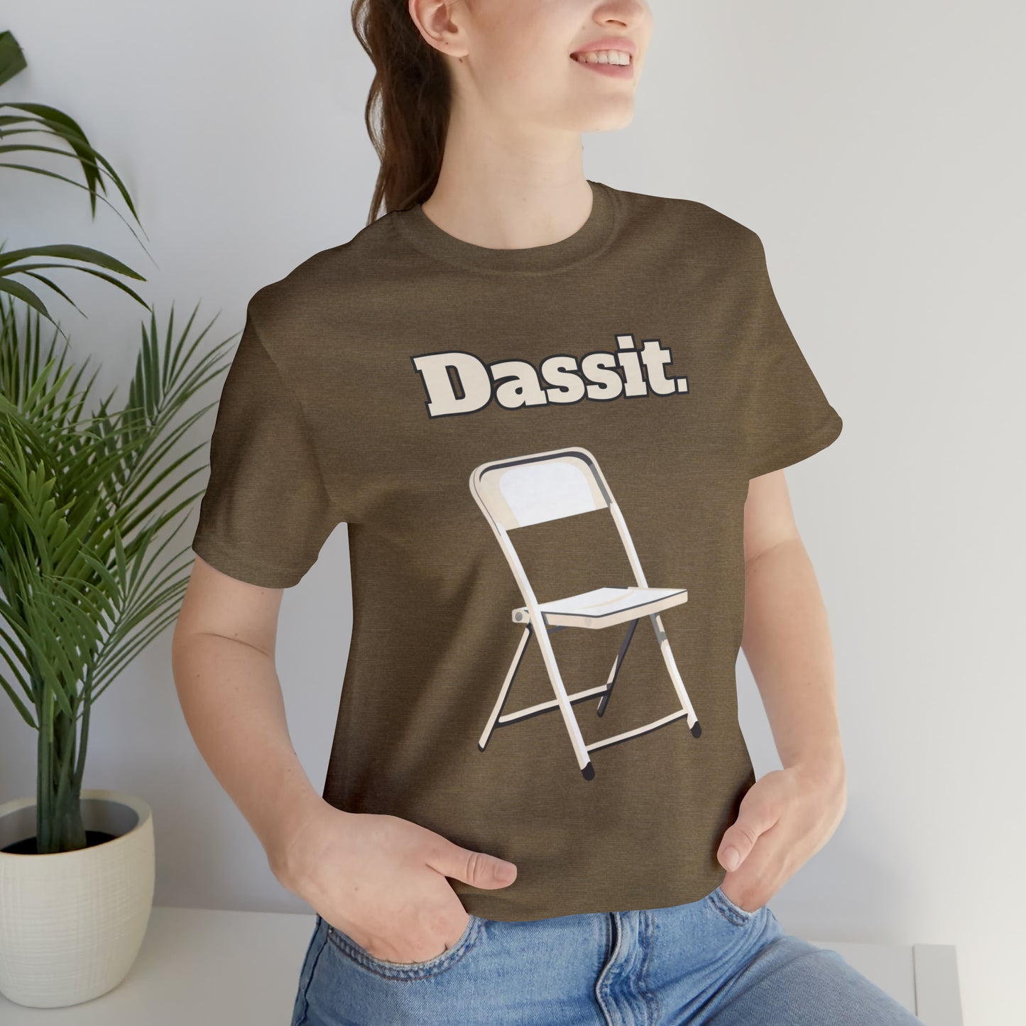 Dassit. White Chair Edition. Unisex T-Shirt