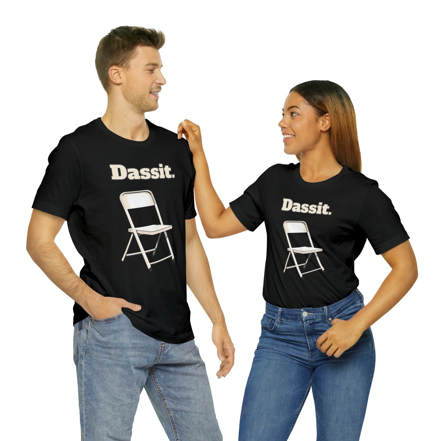 Dassit. White Chair Edition. Unisex T-Shirt