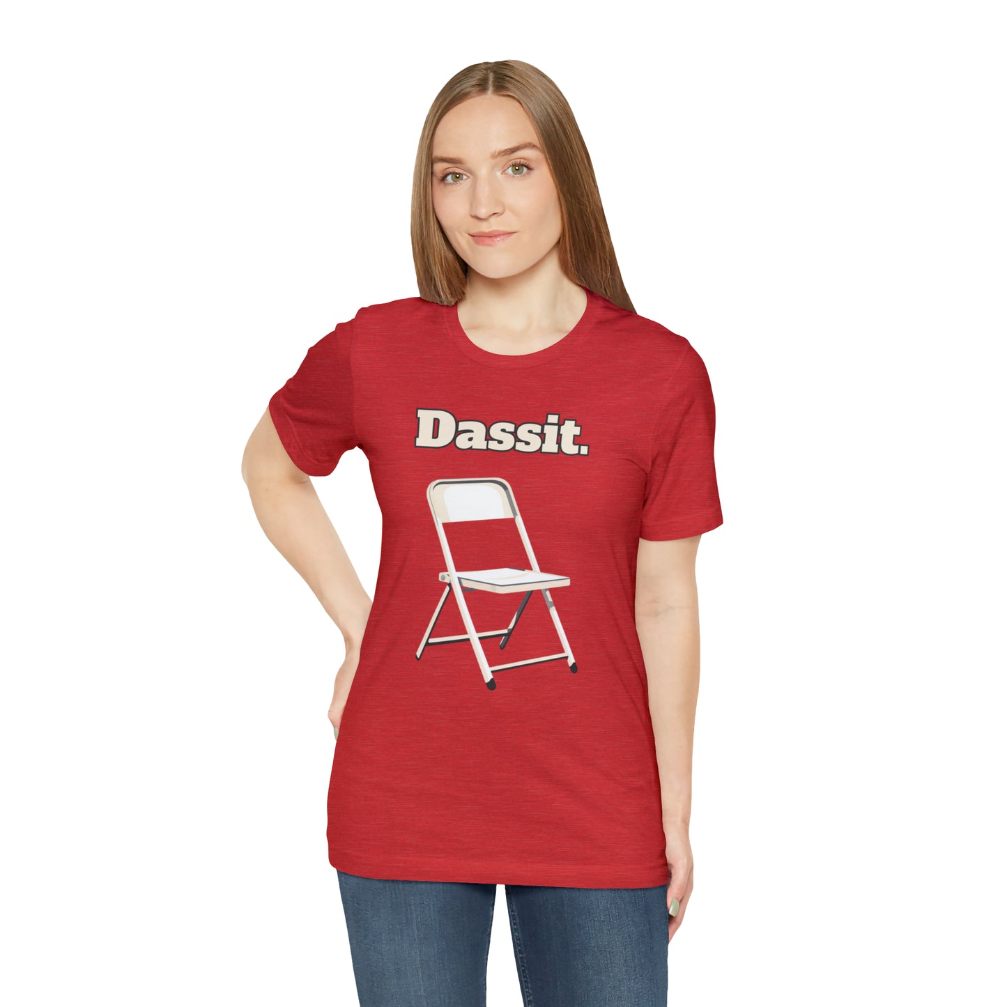 Dassit. White Chair Edition. Unisex T-Shirt