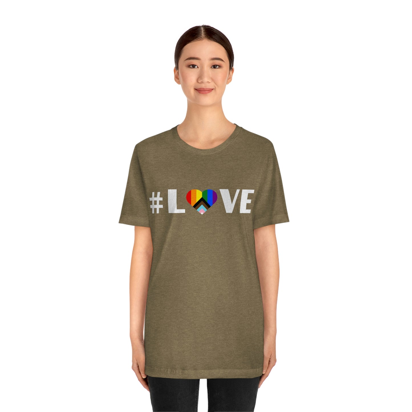 Love & Pride Heart. Unisex T-Shirt