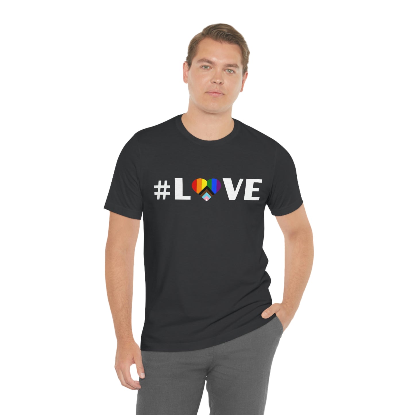 Love & Pride Heart. Unisex T-Shirt