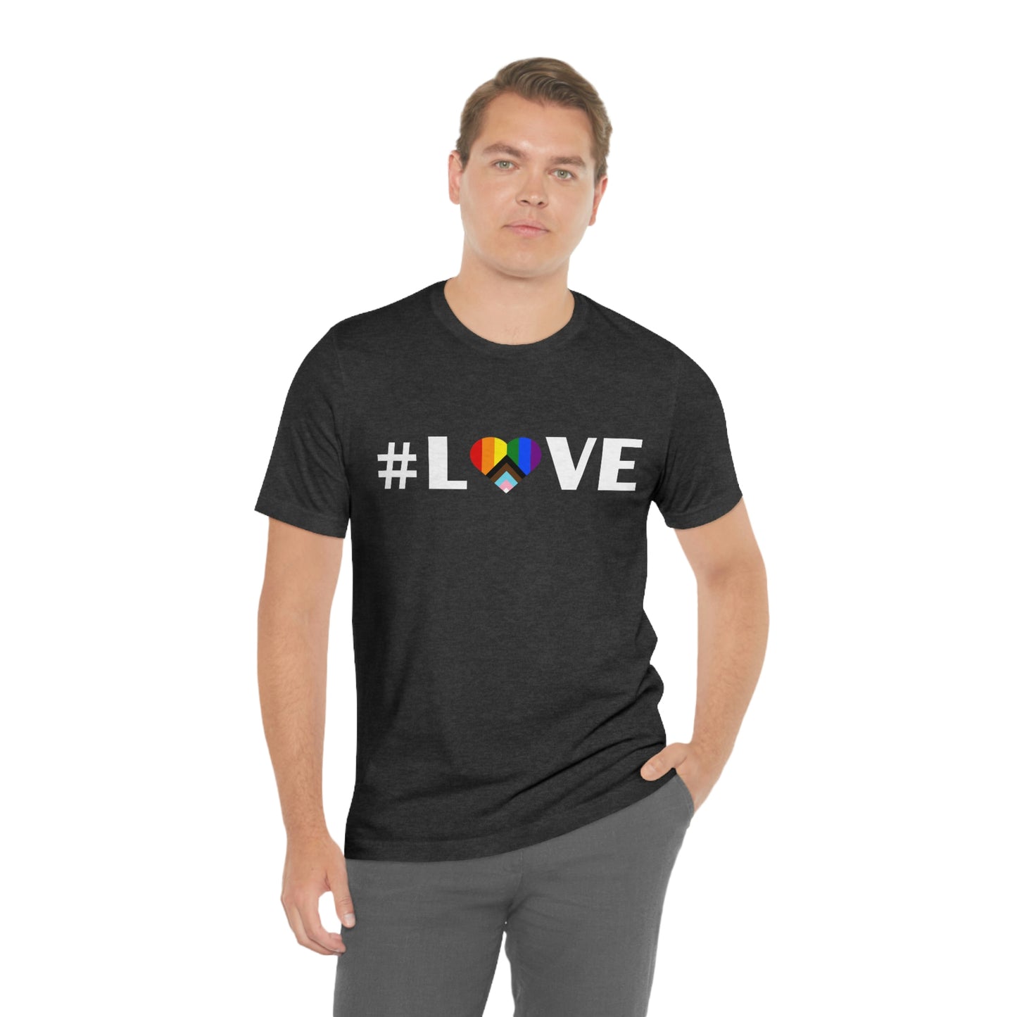 Love & Pride Heart. Unisex T-Shirt