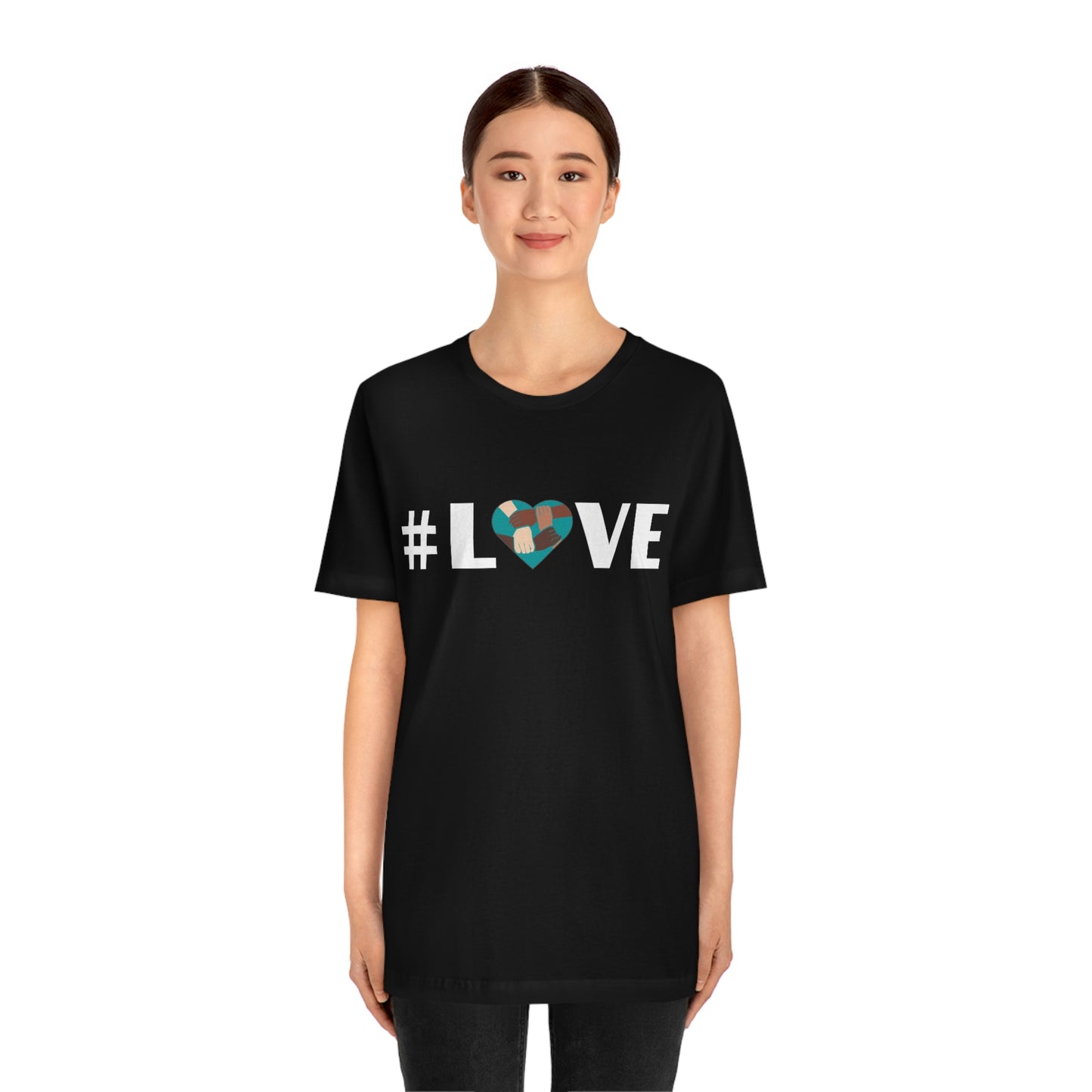 Love & Unity Heart. Unisex T-Shirt