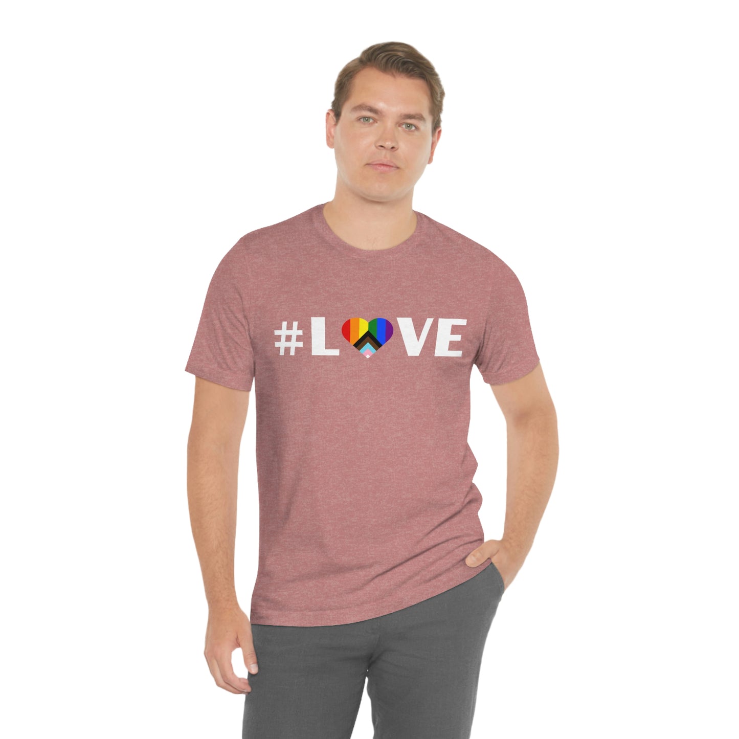 Love & Pride Heart. Unisex T-Shirt