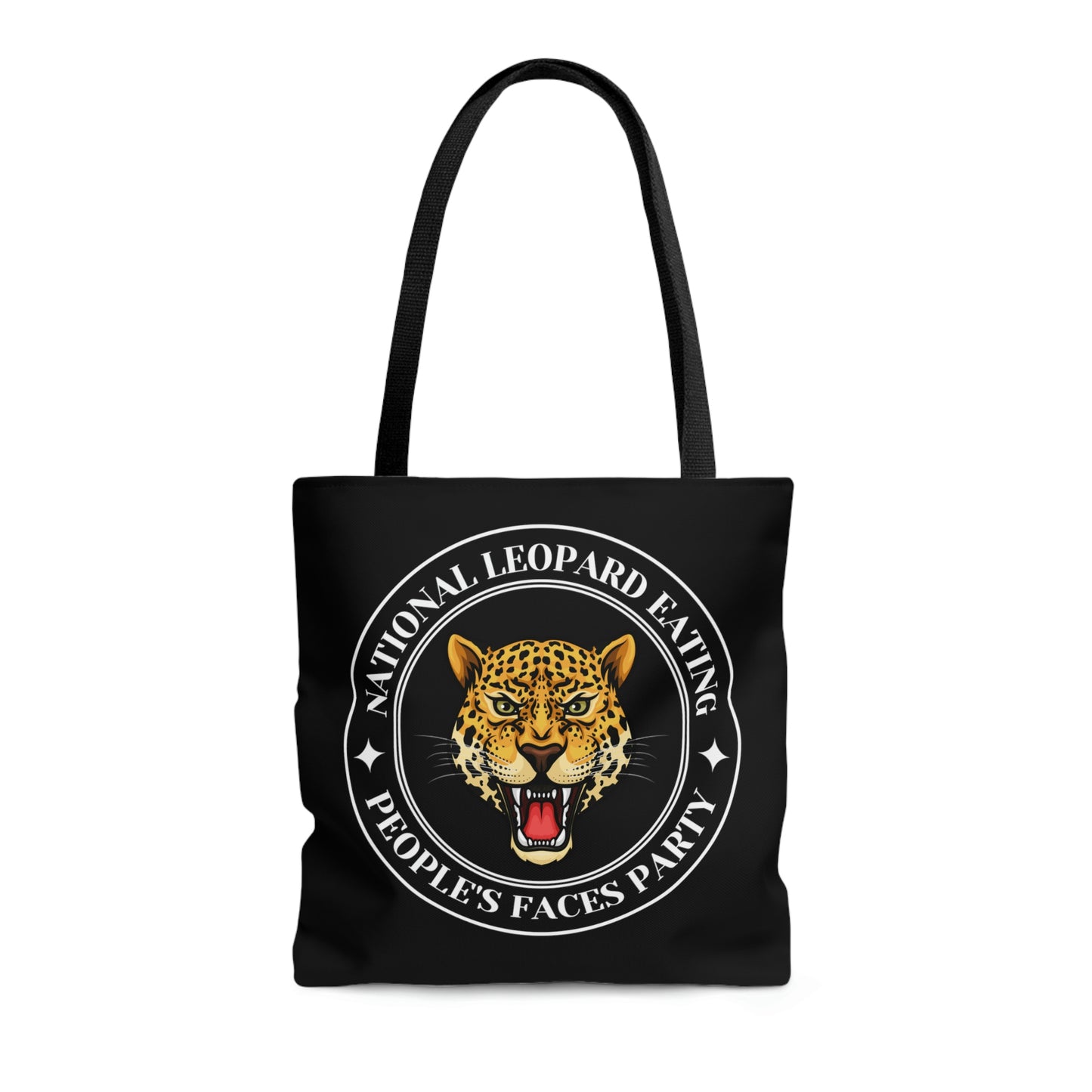 Leopard Eating Faces | Political Tote Bag | Politics | Funny | Tote Bag