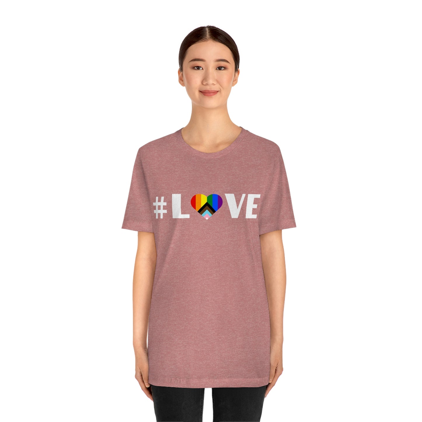 Love & Pride Heart. Unisex T-Shirt