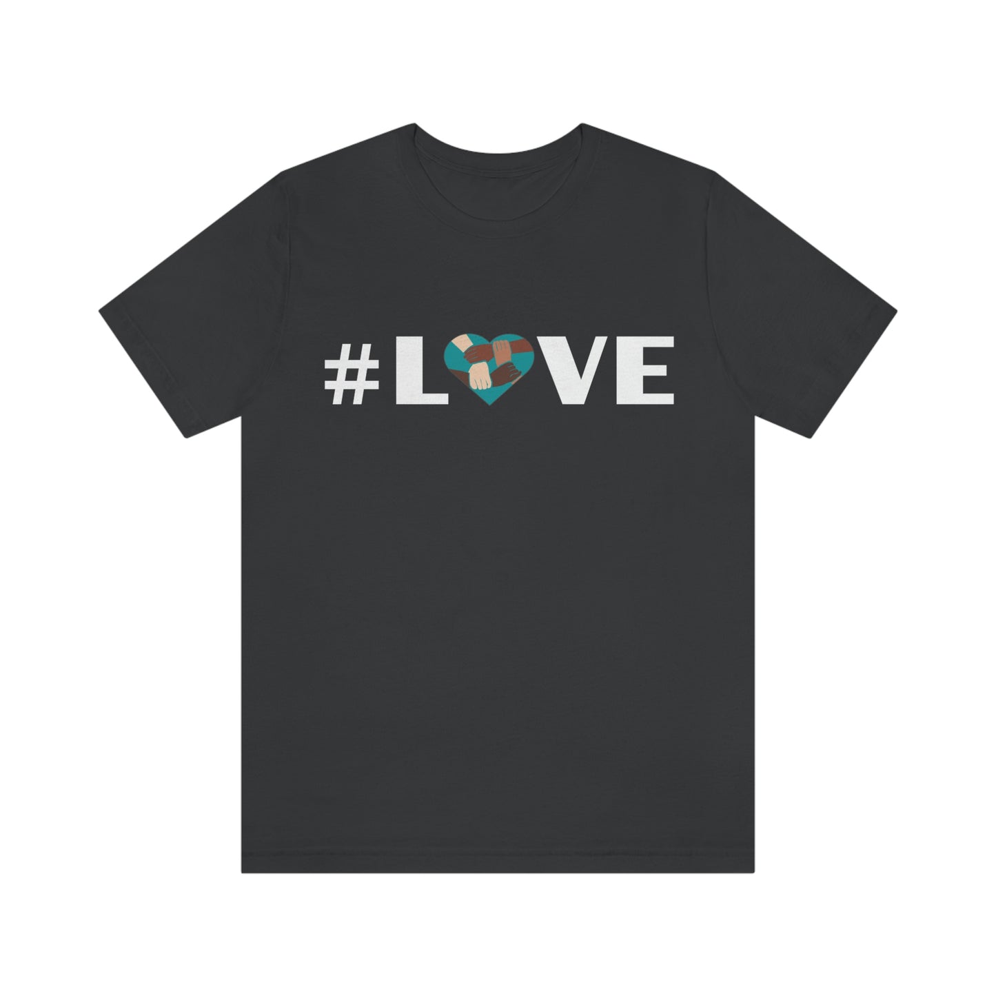 Love & Unity Heart. Unisex T-Shirt