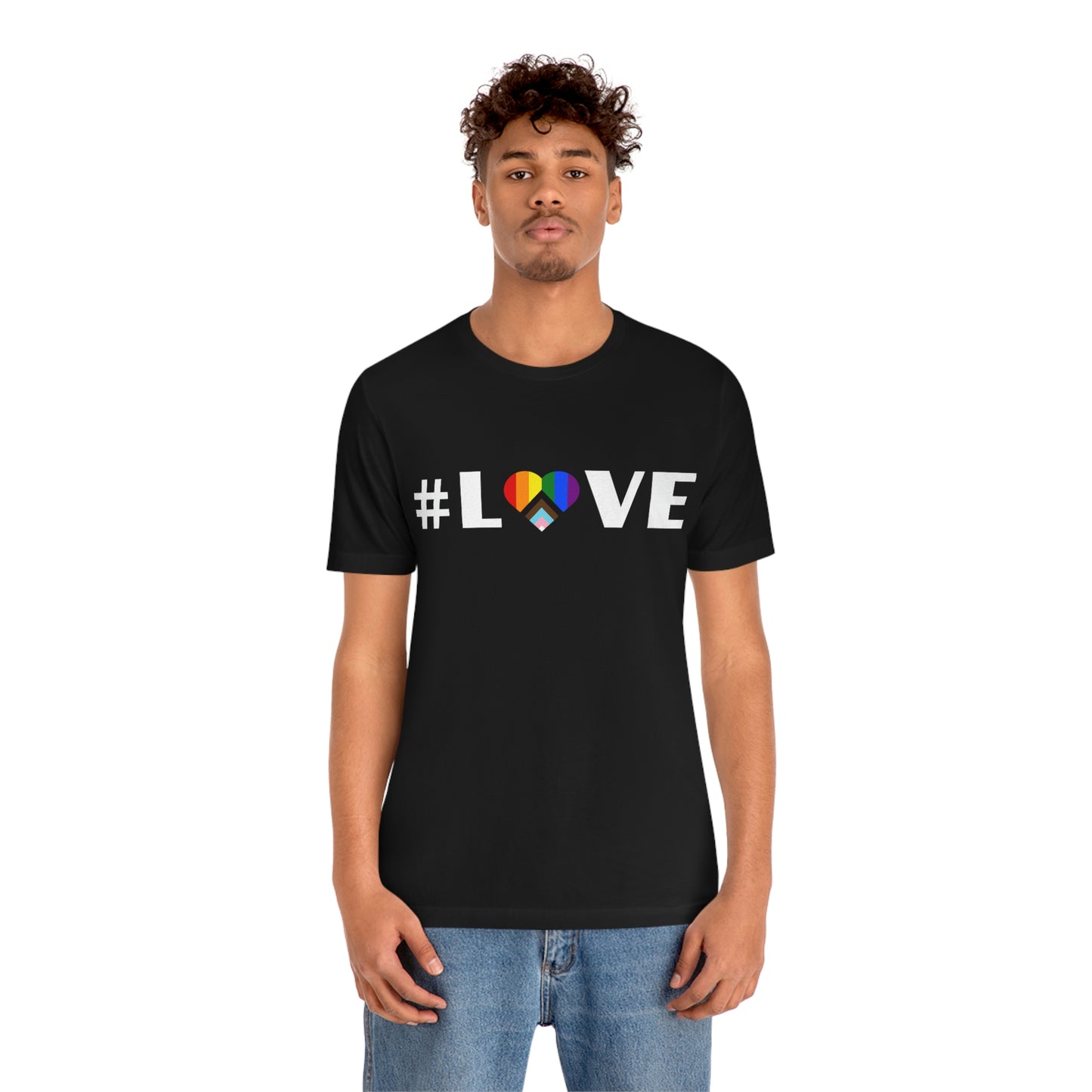 Love & Pride Heart. Unisex T-Shirt