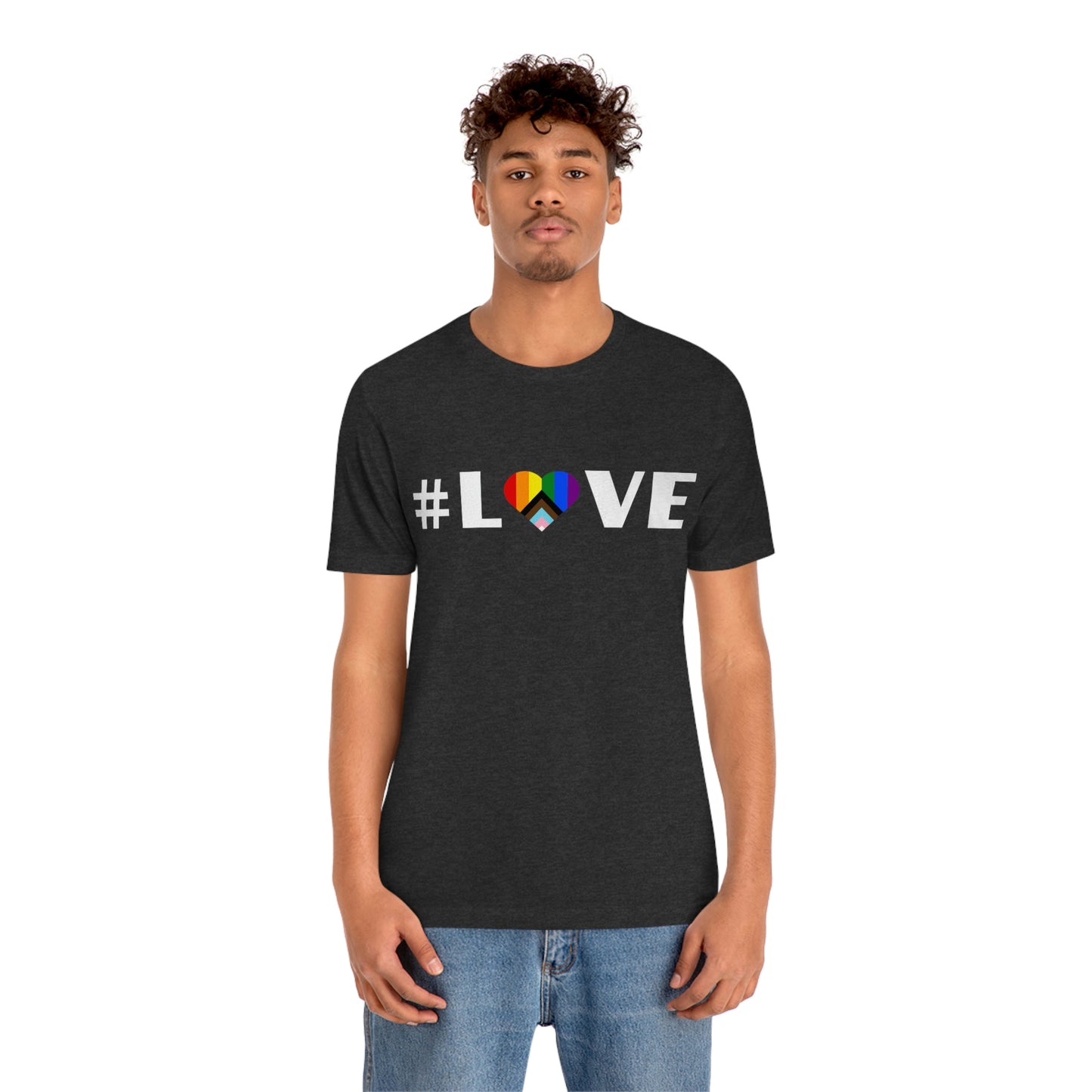 Love & Pride Heart. Unisex T-Shirt