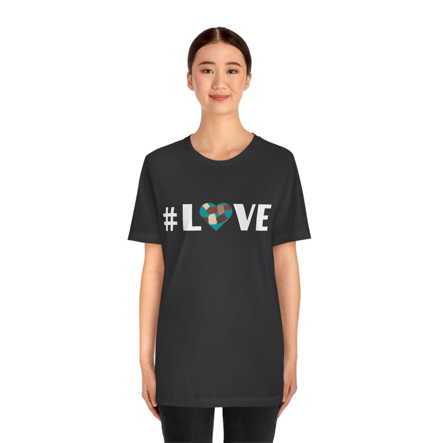 Love & Unity Heart. Unisex T-Shirt