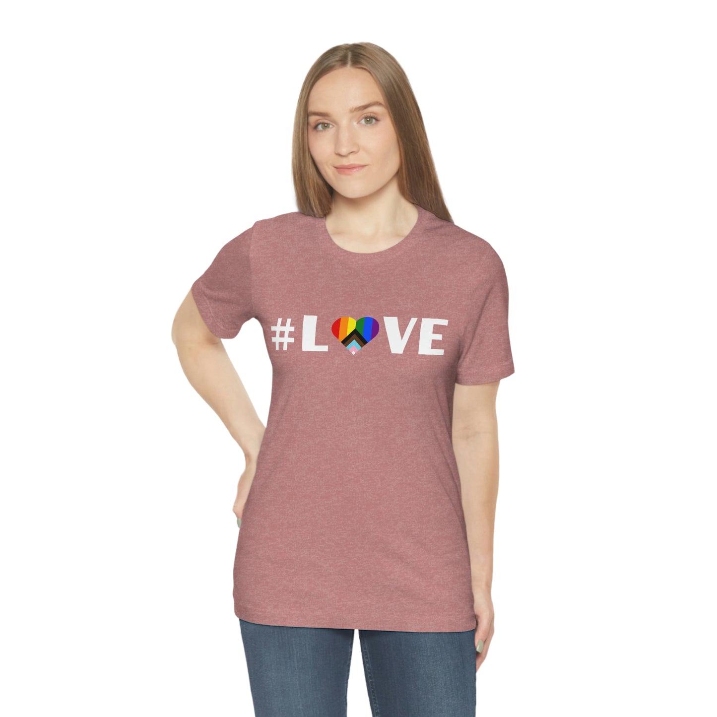 Love & Pride Heart. Unisex T-Shirt