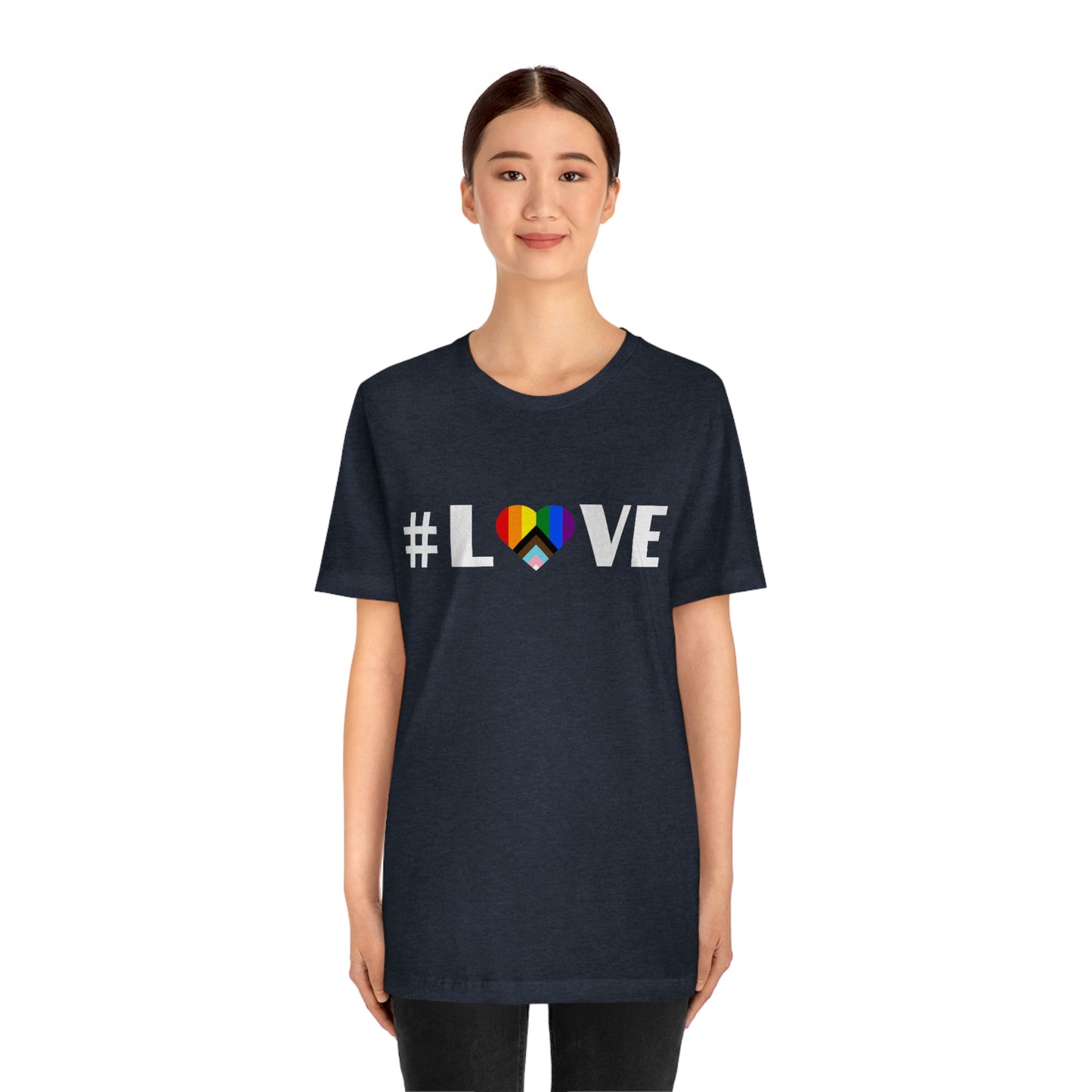 Love & Pride Heart. Unisex T-Shirt