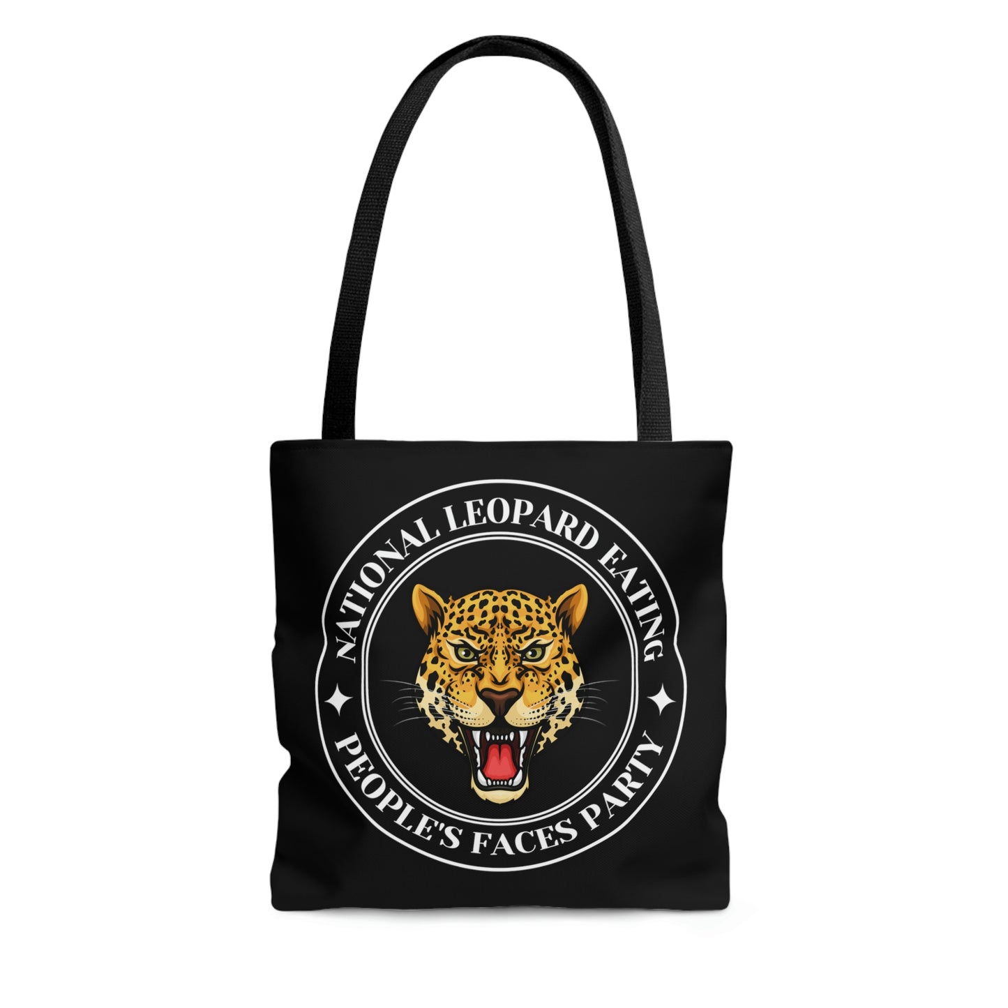 Leopard Eating Faces | Political Tote Bag | Politics | Funny | Tote Bag