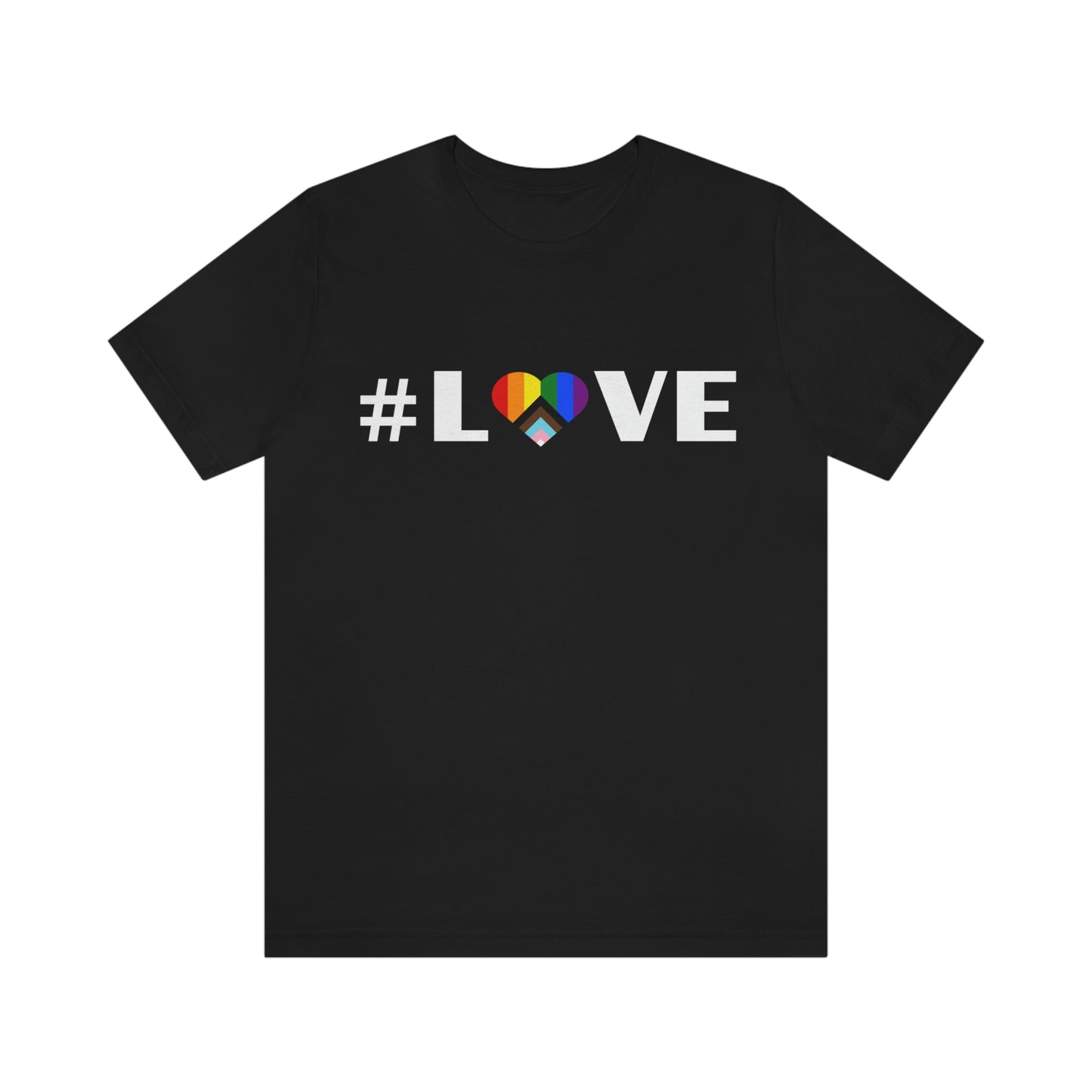 Love & Pride Heart. Unisex T-Shirt