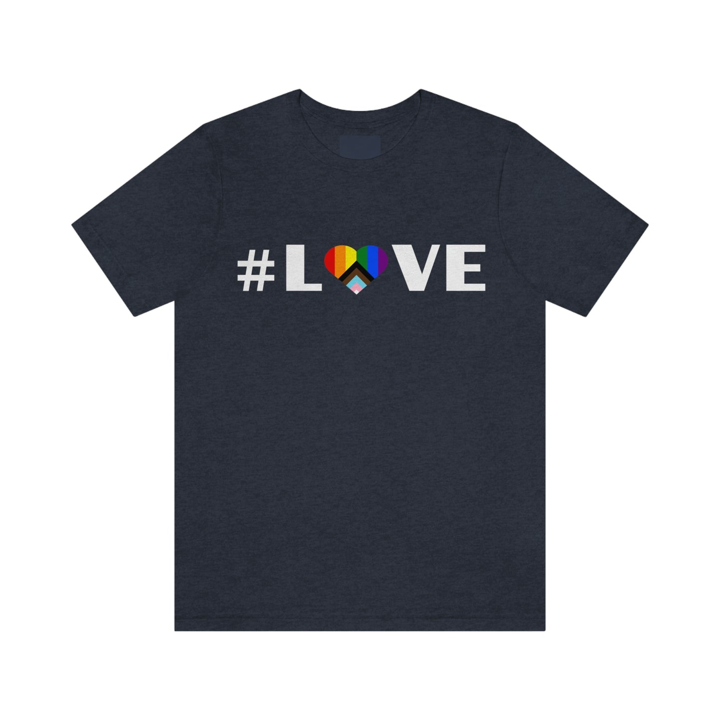 Love & Pride Heart. Unisex T-Shirt