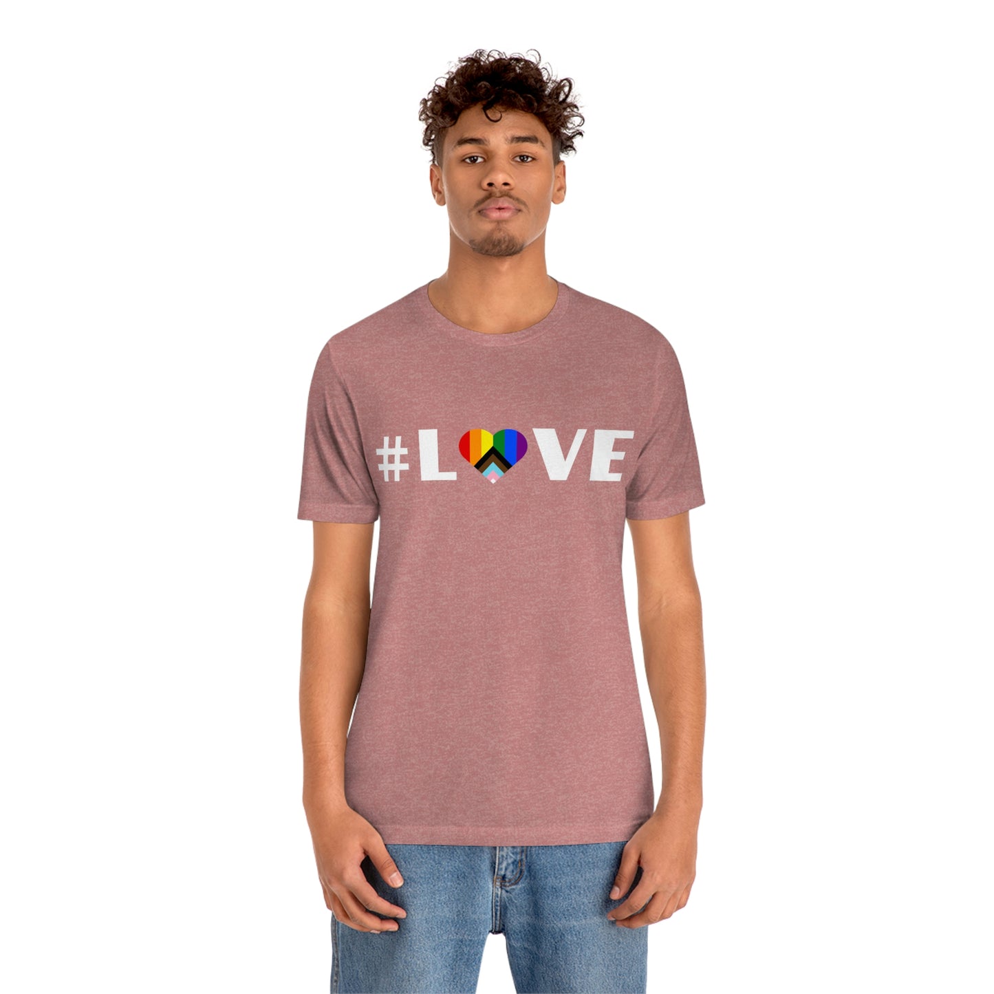 Love & Pride Heart. Unisex T-Shirt