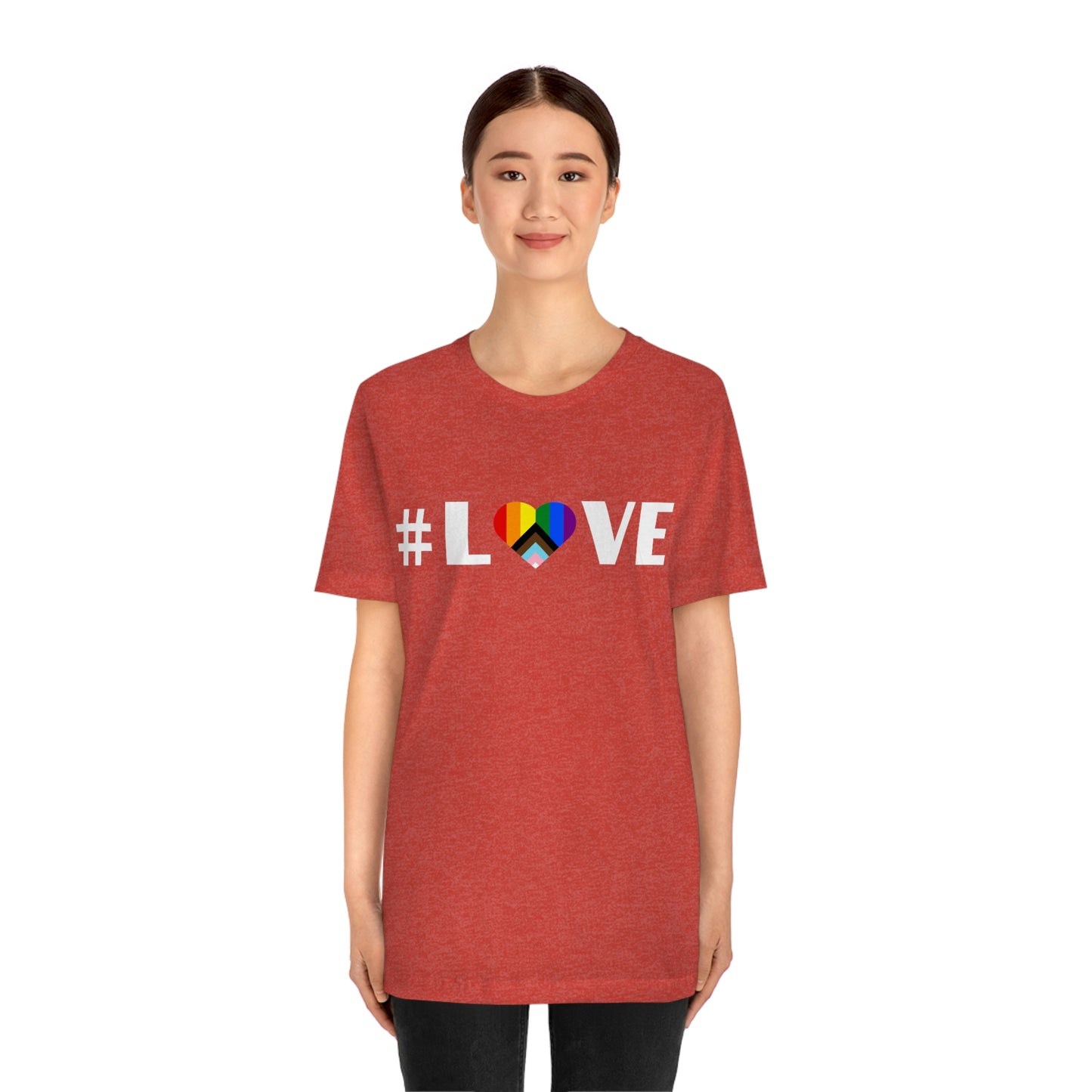 Love & Pride Heart. Unisex T-Shirt