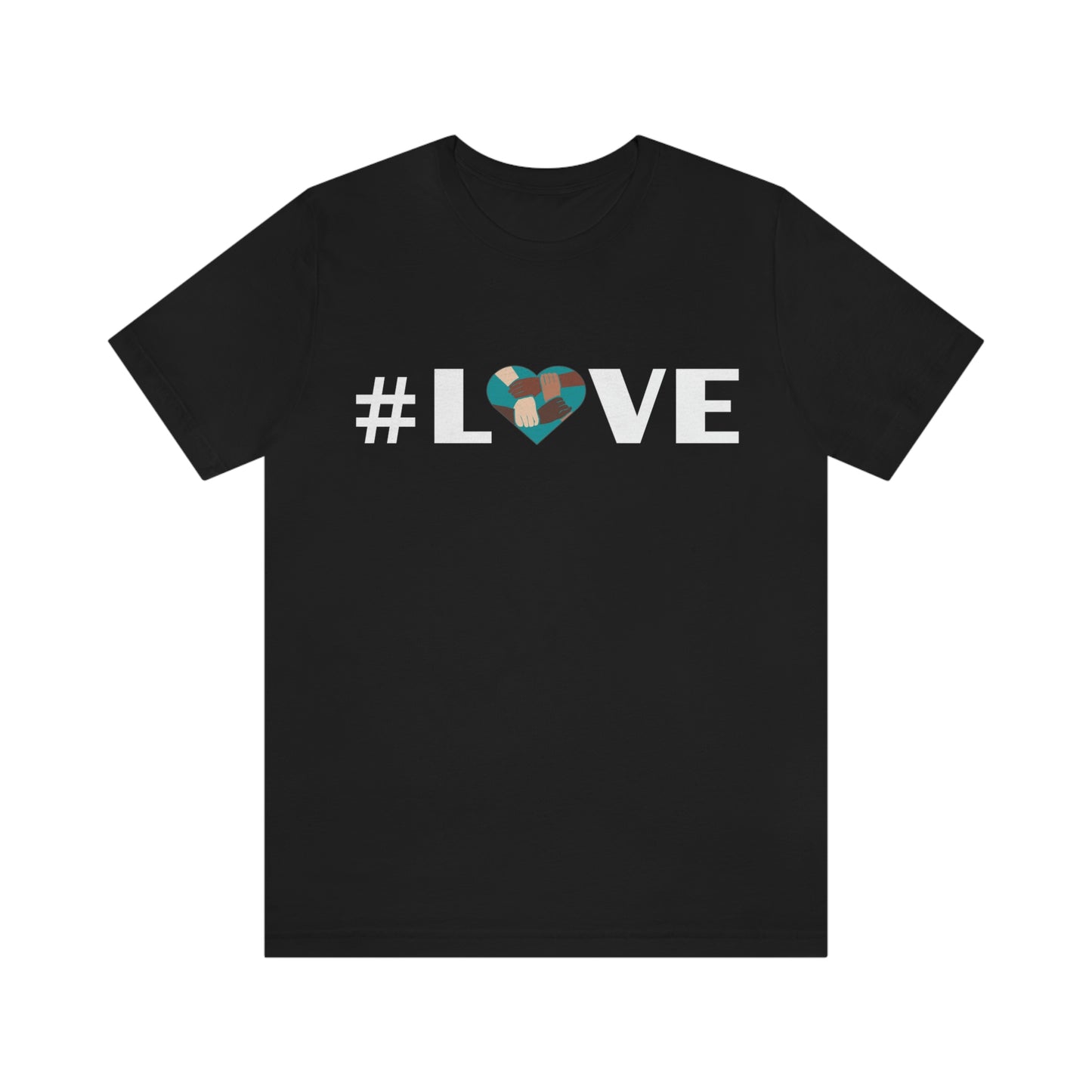 Love & Unity Heart. Unisex T-Shirt