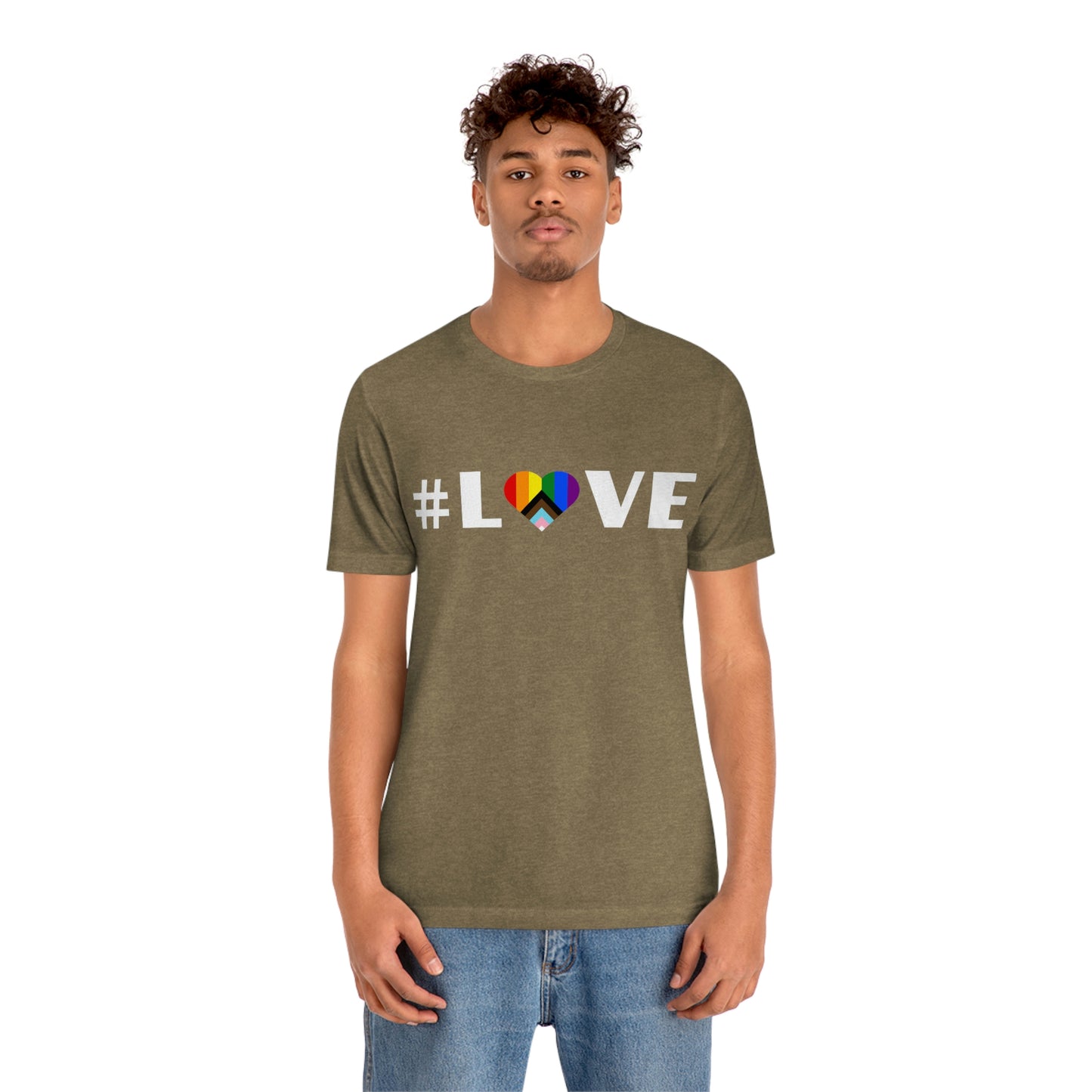 Love & Pride Heart. Unisex T-Shirt