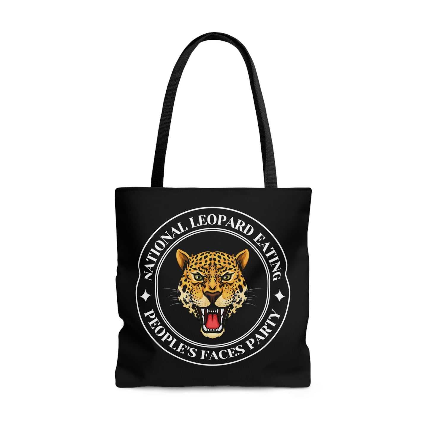 Leopard Eating Faces | Political Tote Bag | Politics | Funny | Tote Bag